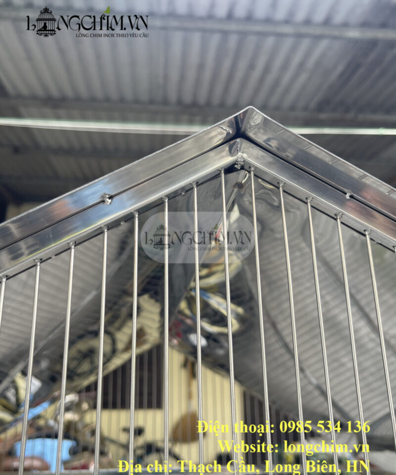 Stainless steel aviaries 304 gia công cửa và khay theo yêu cầu