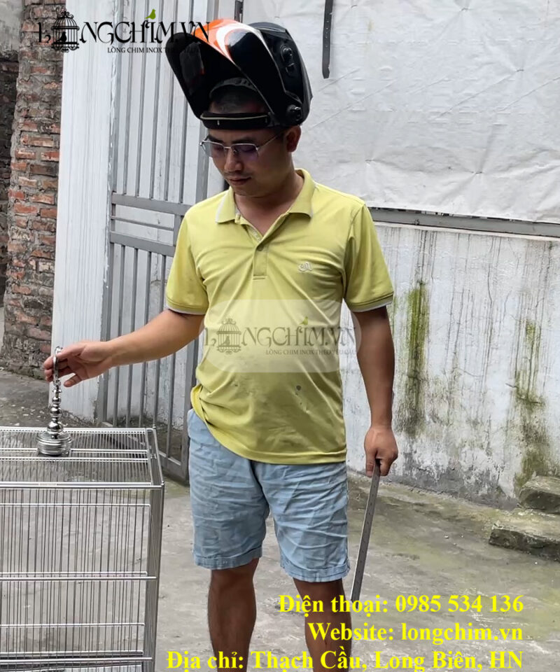 45 × 65 cm Custom 304 Stainless Steel Bird Cage 20 45 × 65 cm Custom 304 Stainless Steel Bird Cage – detail image 10