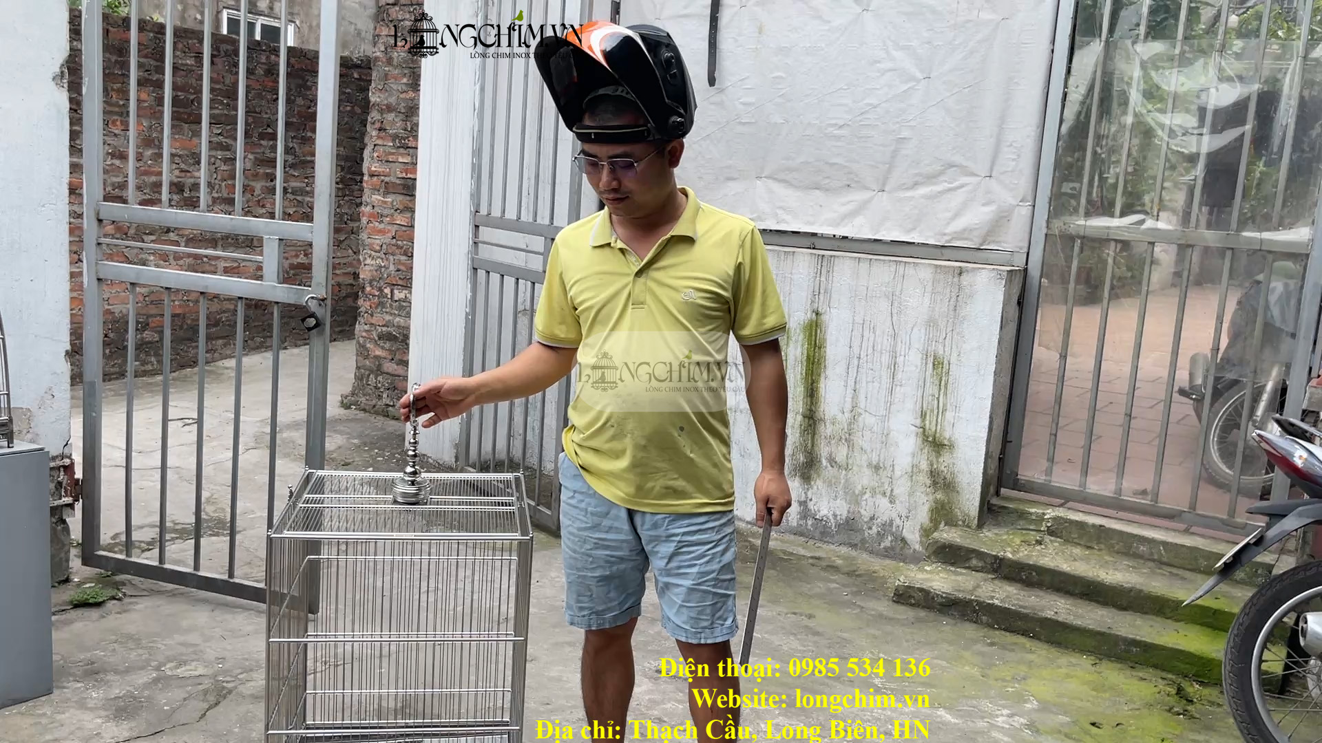 45 × 65 cm Custom 304 Stainless Steel Bird Cage 10 45 × 65 cm Custom 304 Stainless Steel Bird Cage – detail image 10