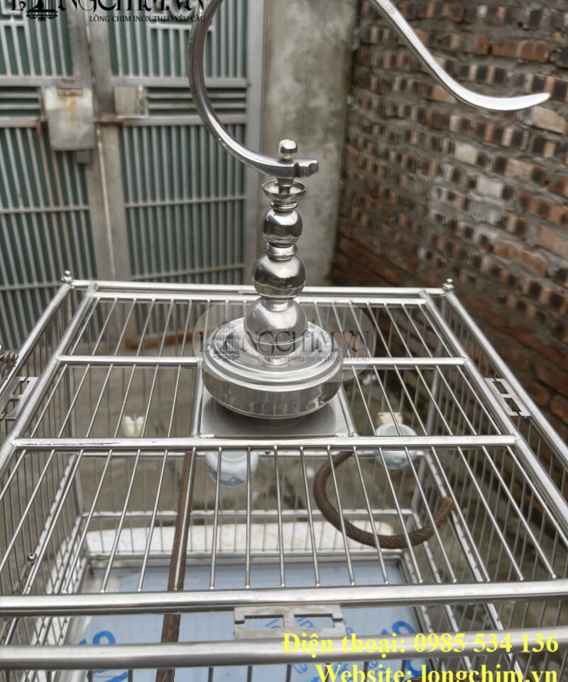 Thai-style Competition Bulbul Cage with CNC Pattern – detail image 3