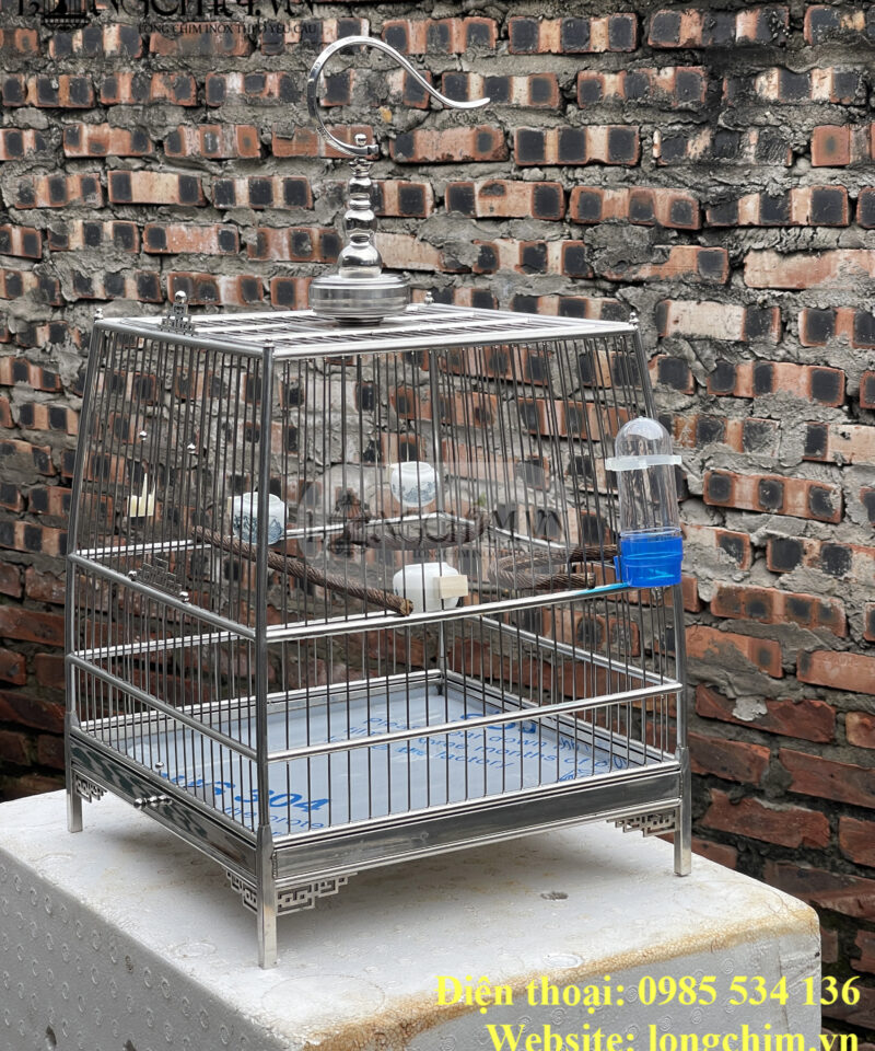 Thai-style Competition Bulbul Cage with CNC Pattern – detail image 5