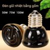 Đèn sưởi cho chim, hồng ngoại bằng gốm không phát sáng