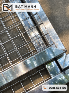 Chi tiết liên kết khung và lưới lồng avi inox 304