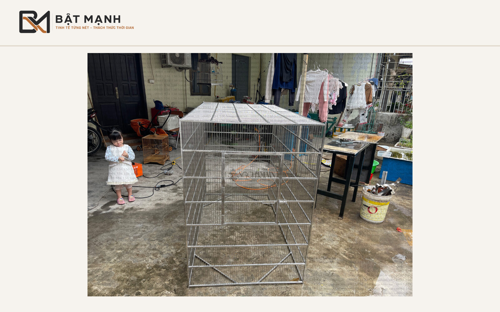 Stainless steel aviaries 304 theo yêu cầu 167 × 87 × 120 cm 1 Stainless steel aviaries 304 theo yêu cầu 167 × 87 × 120 cm